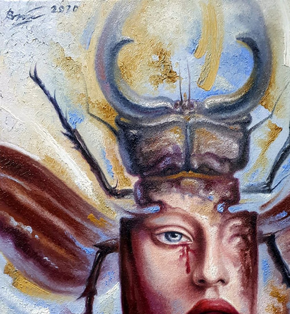 Oil painting Lady Beetle Sergey Voichenko - 4