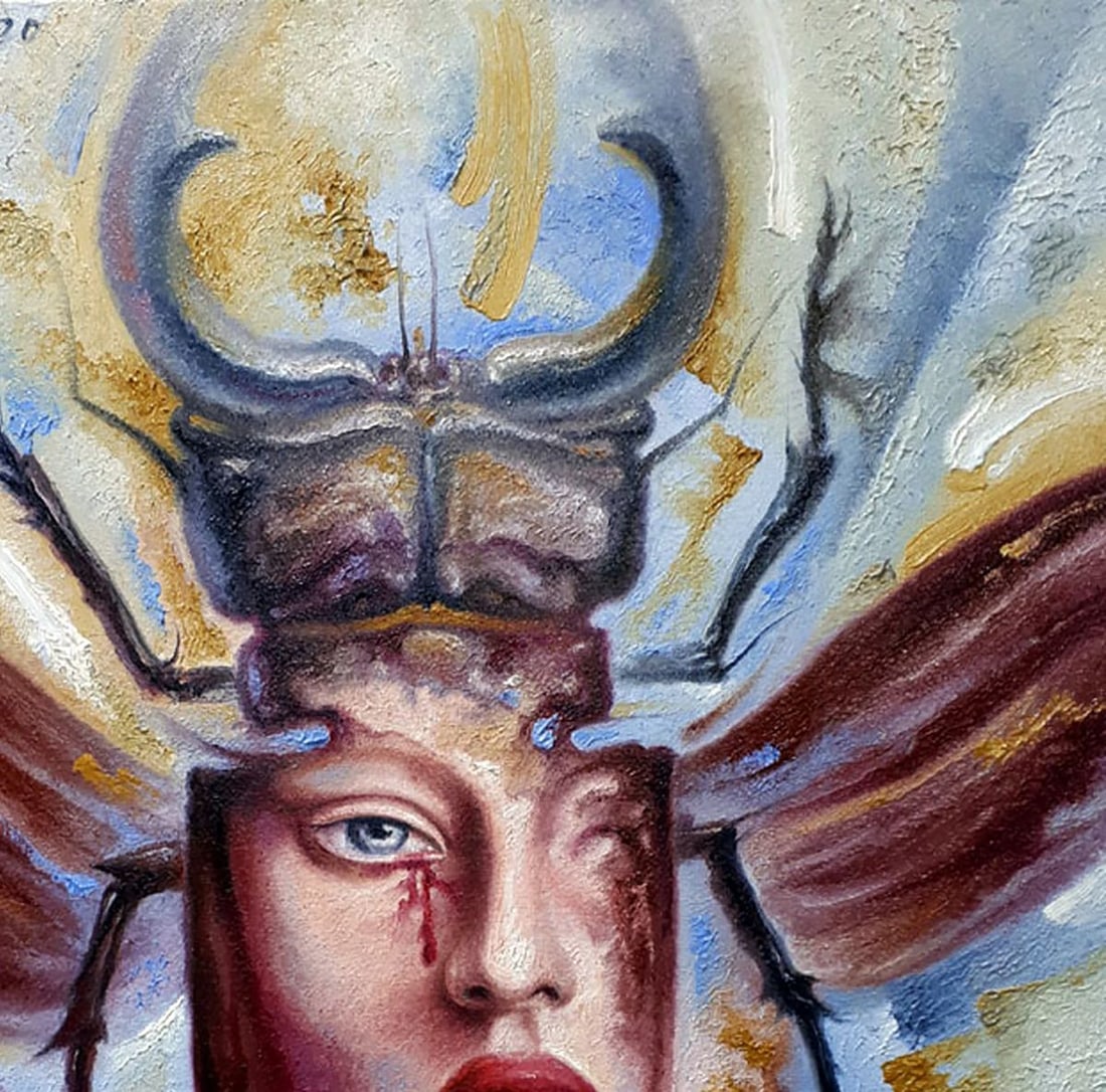 Oil painting Lady Beetle Sergey Voichenko - 5