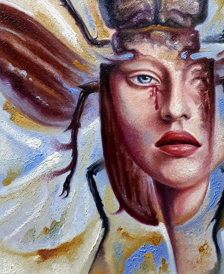 Oil painting Lady Beetle Sergey Voichenko - 6