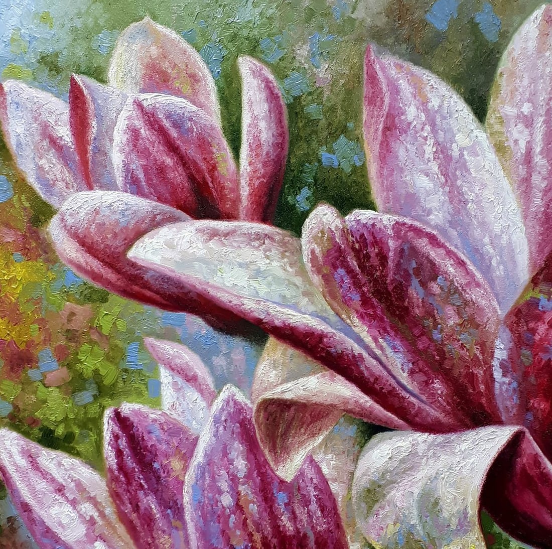 Oil painting Magnolia Sergey Voichenko - 4
