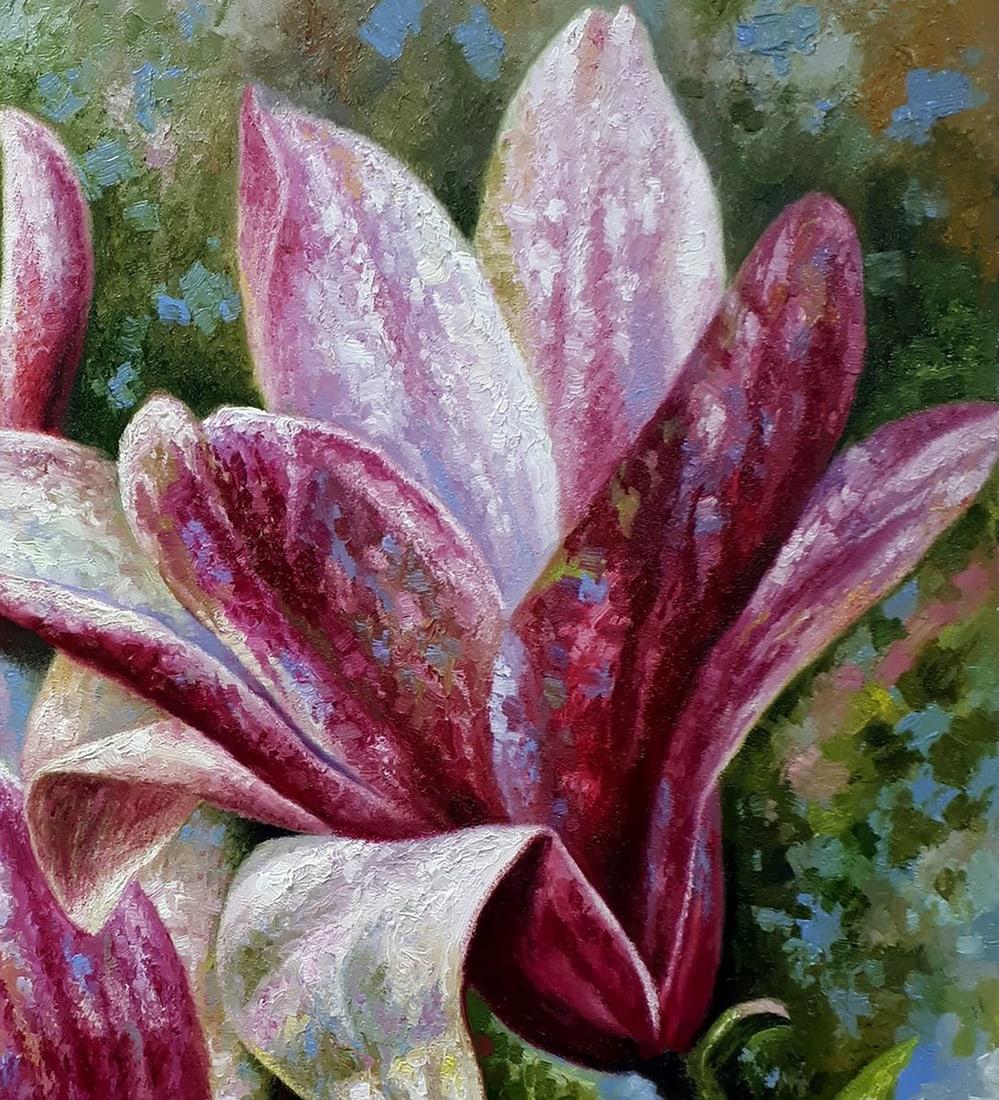 Oil painting Magnolia Sergey Voichenko - 5