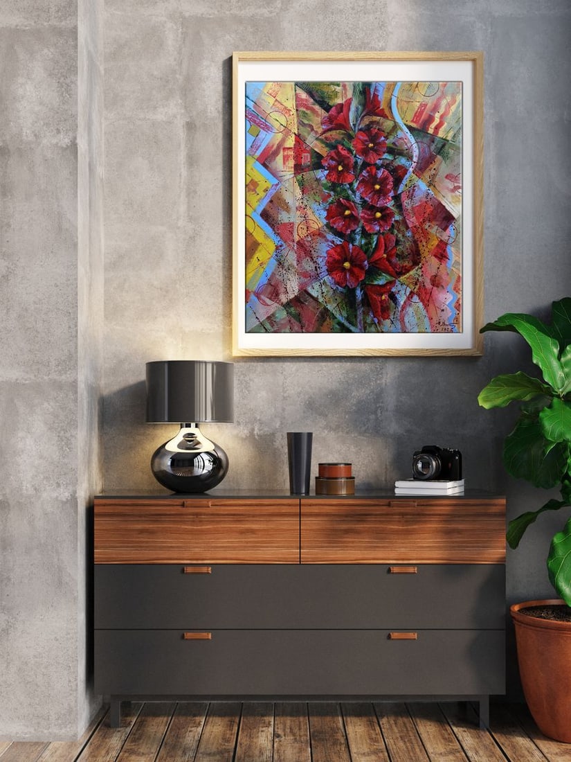 Oil painting Malva Sergey Voichenko - 2