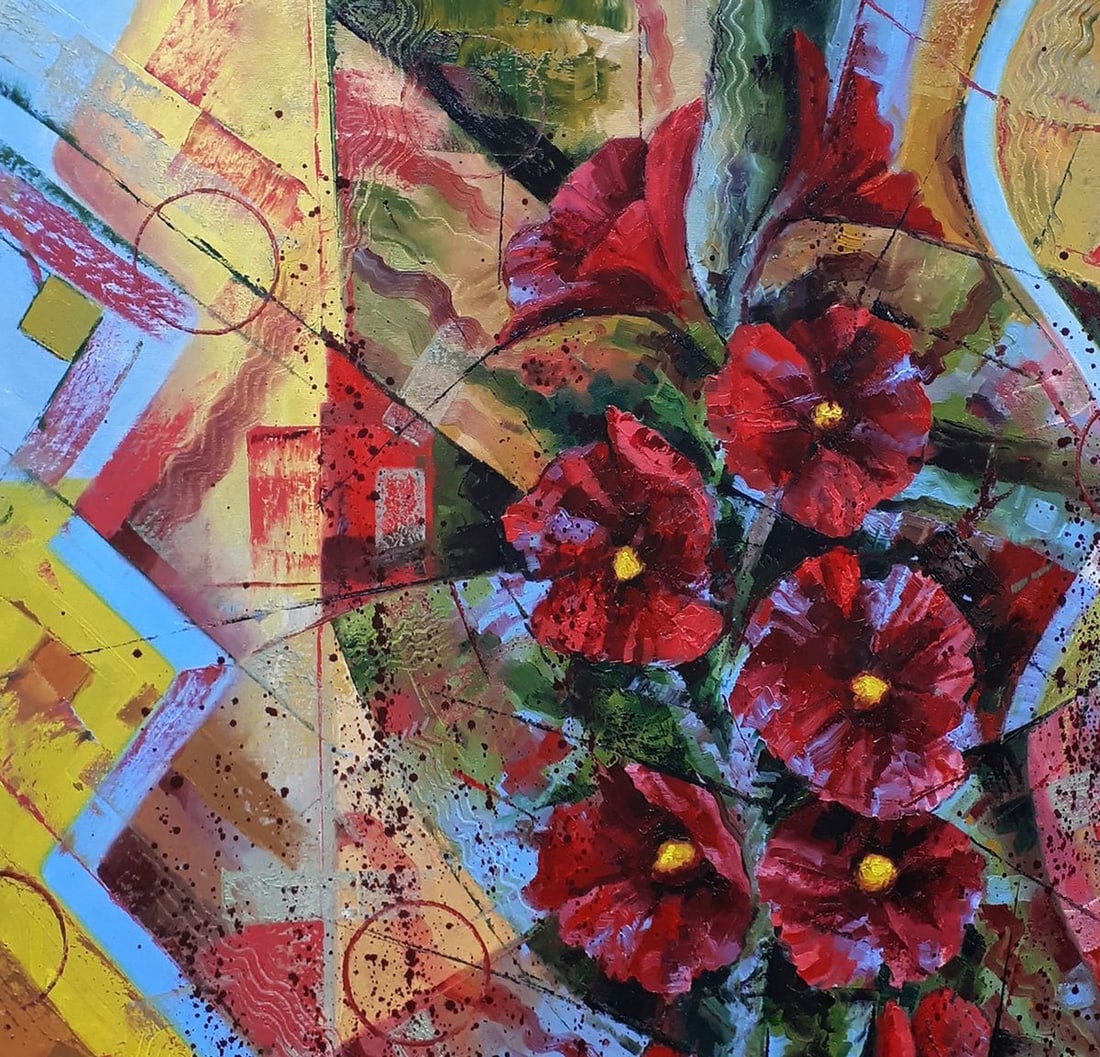 Oil painting Malva Sergey Voichenko - 4