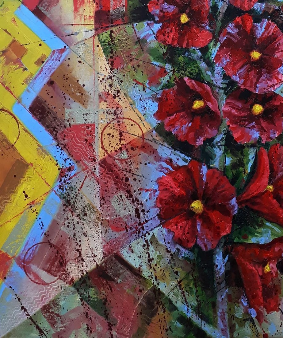 Oil painting Malva Sergey Voichenko - 6