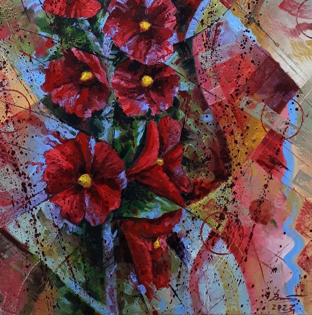 Oil painting Malva Sergey Voichenko - 7