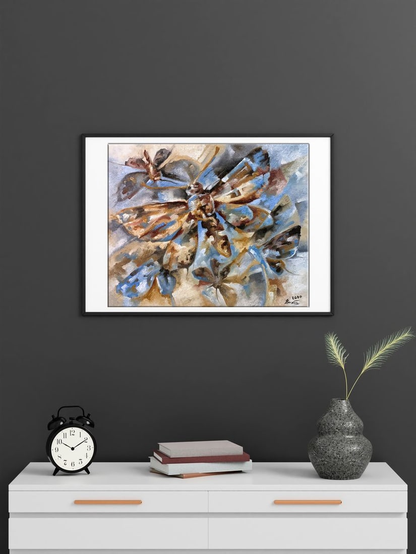 Oil painting Butterfly Sergey Voichenko - 2