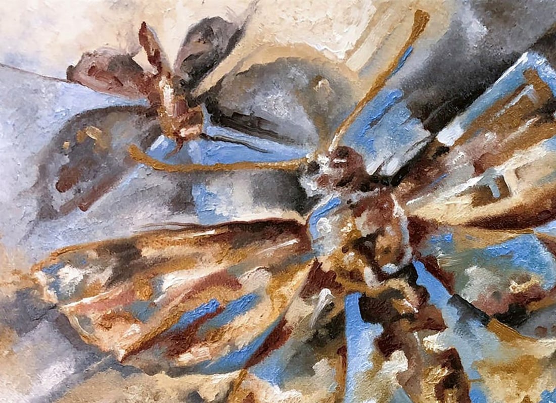 Oil painting Butterfly Sergey Voichenko - 4