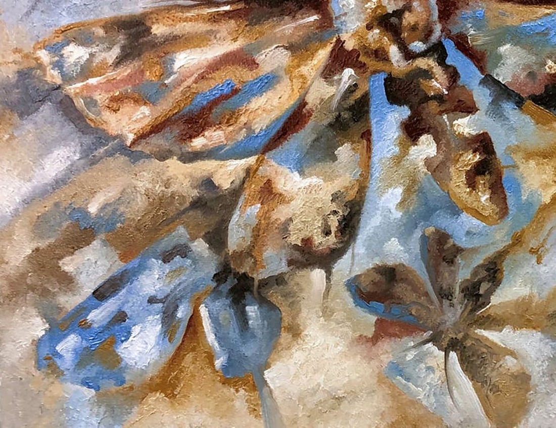 Oil painting Butterfly Sergey Voichenko - 6