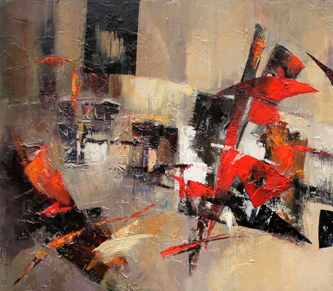 Oil painting New Arena Valentina Alekseevna Kozyar - 4