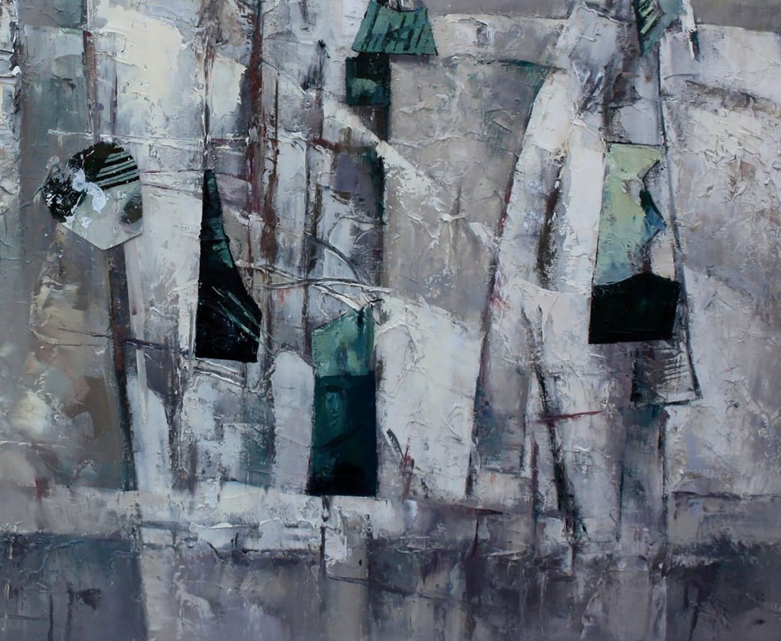 Oil painting White space Valentina Alekseevna Kozyar - 7