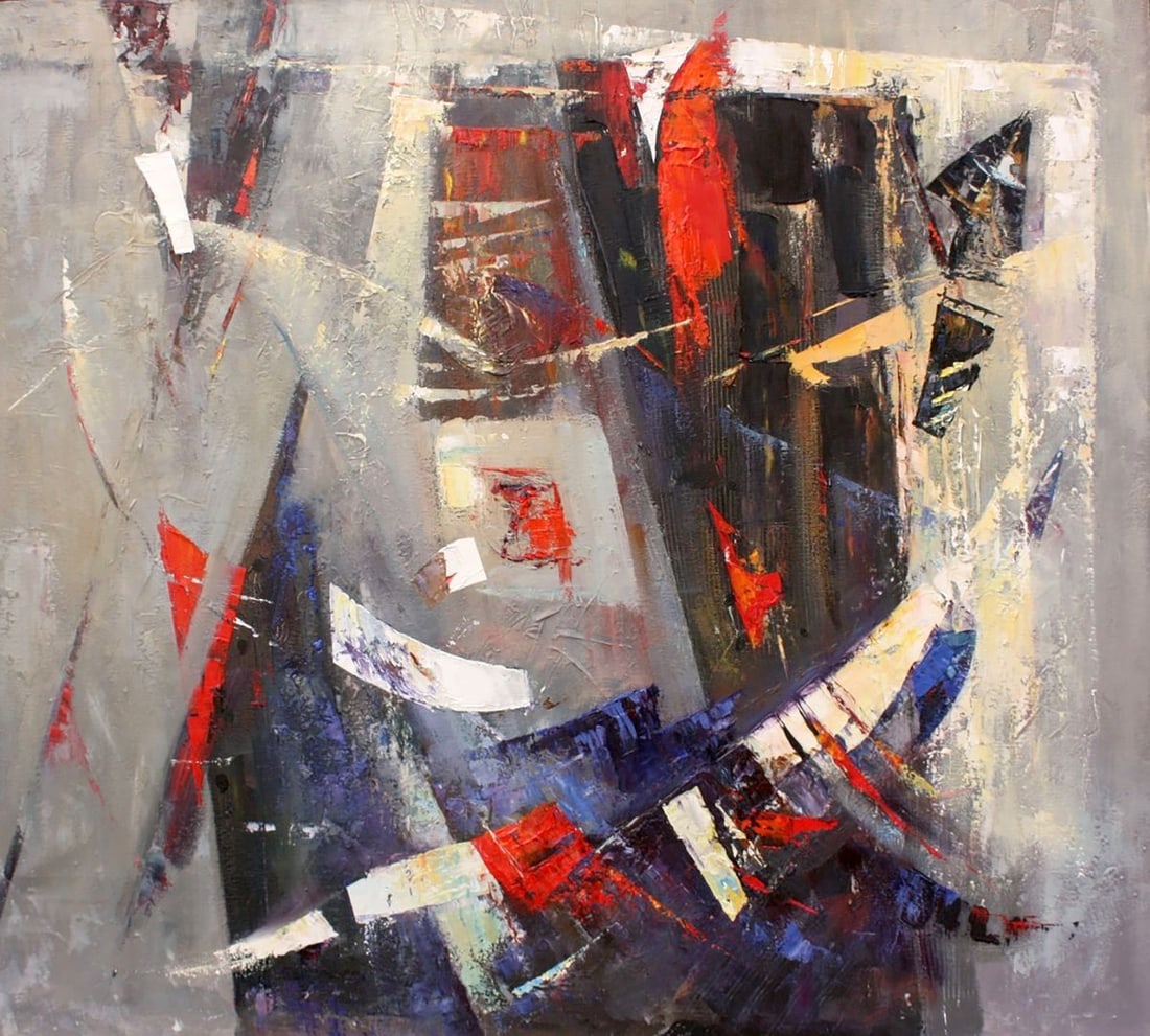 Oil painting Evening Valentina Alekseevna Kozyar (1 of 7)