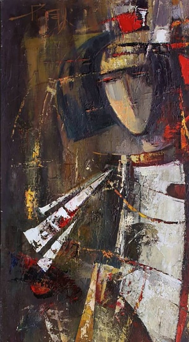 Oil painting Autumn Rhapsody Valentina Alekseevna Kozyar - 4