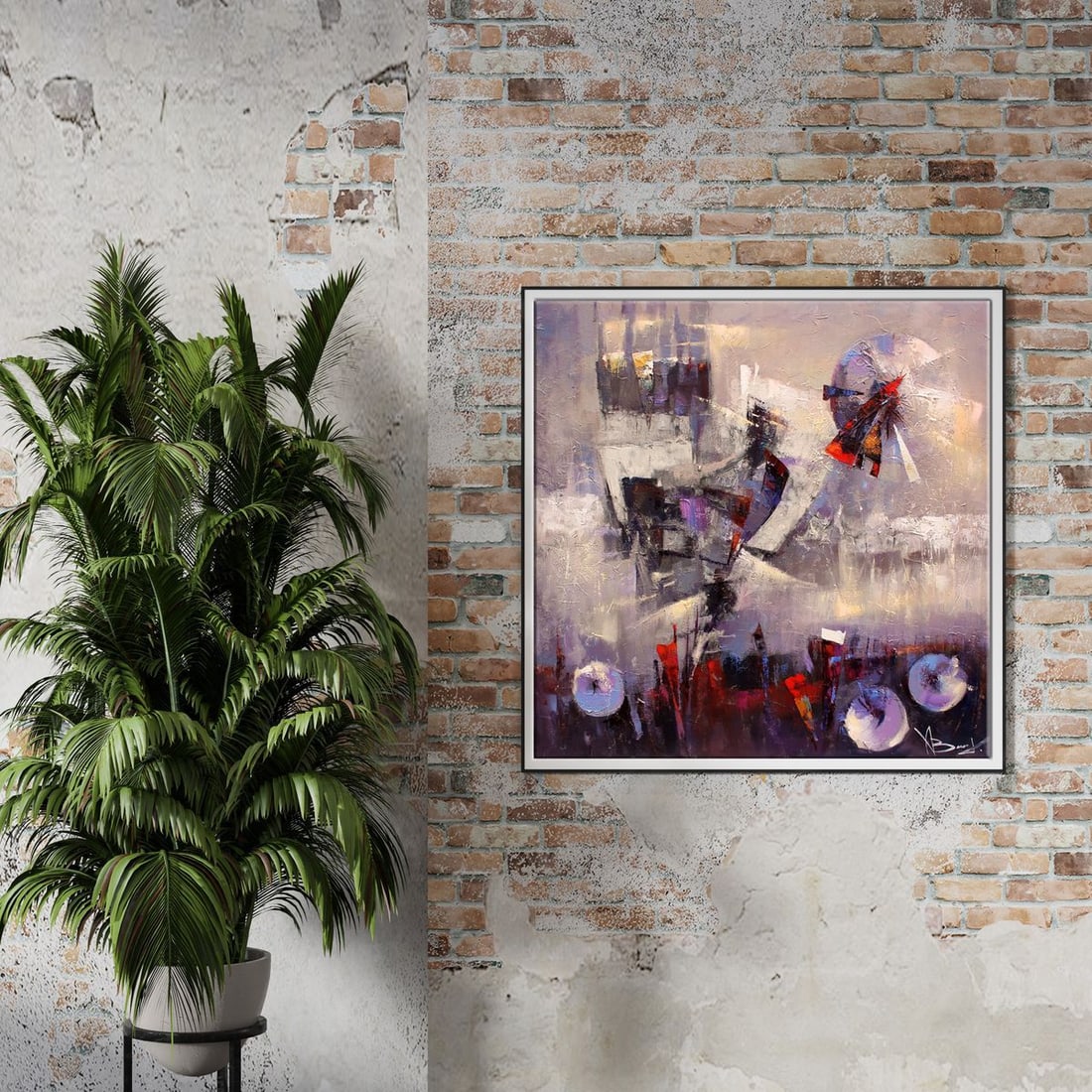 Oil painting Dawn Valentina Alekseevna Kozyar - 3