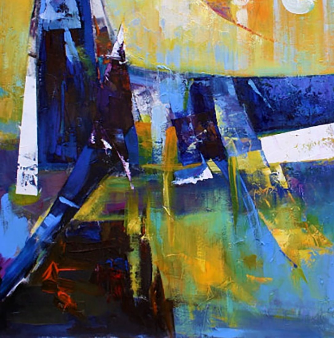 Oil painting Free skate Valentina Alekseevna Kozyar - 6