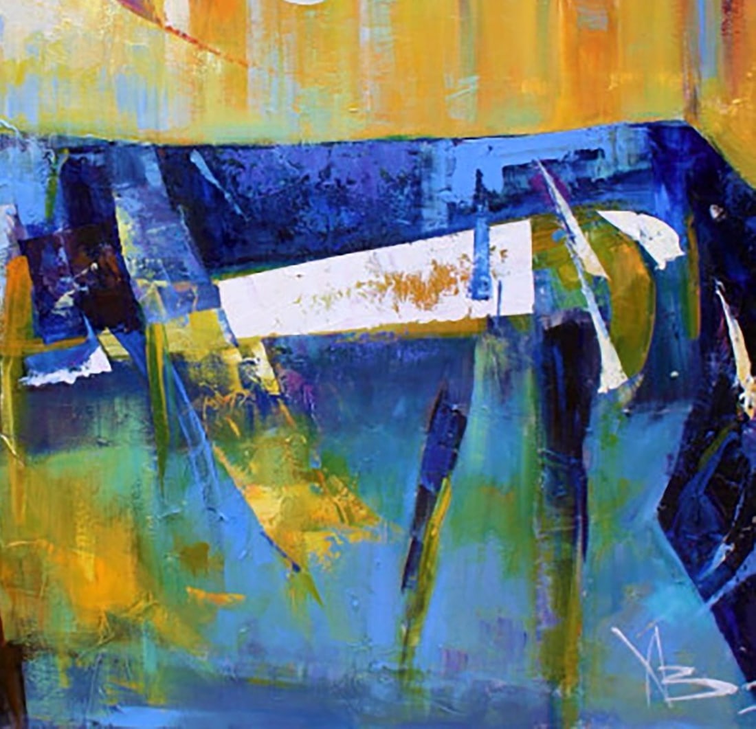 Oil painting Free skate Valentina Alekseevna Kozyar - 7