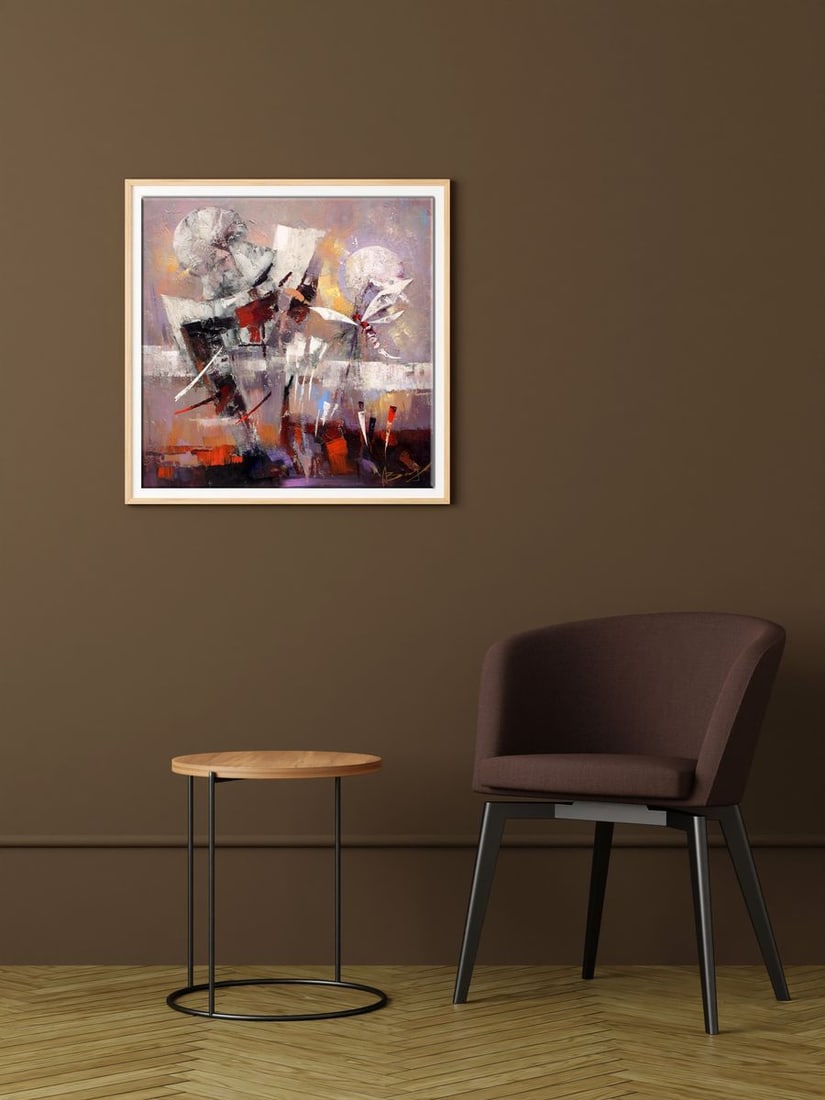 Oil painting Dragonfly Valentina Alekseevna Kozyar - 2