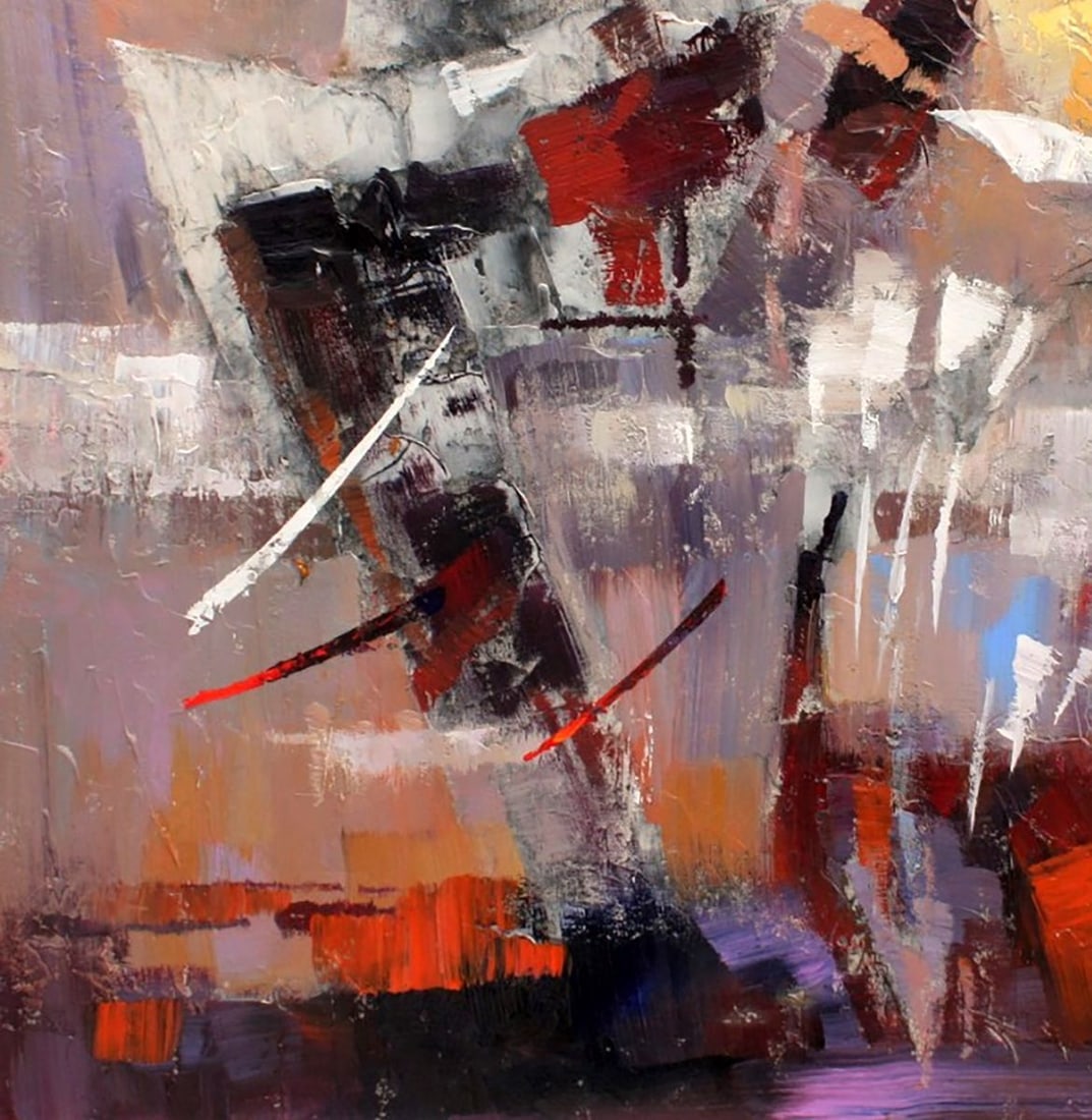 Oil painting Dragonfly Valentina Alekseevna Kozyar - 6