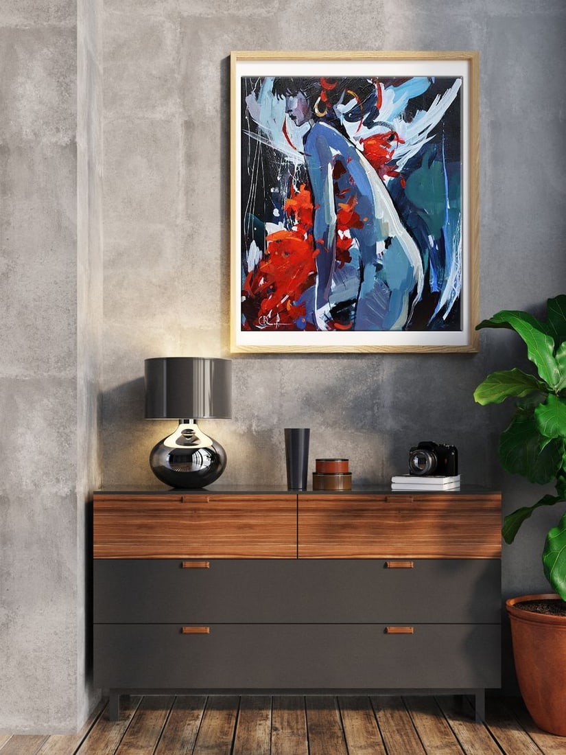 Oil painting Angel Kozyar Yuri - 3