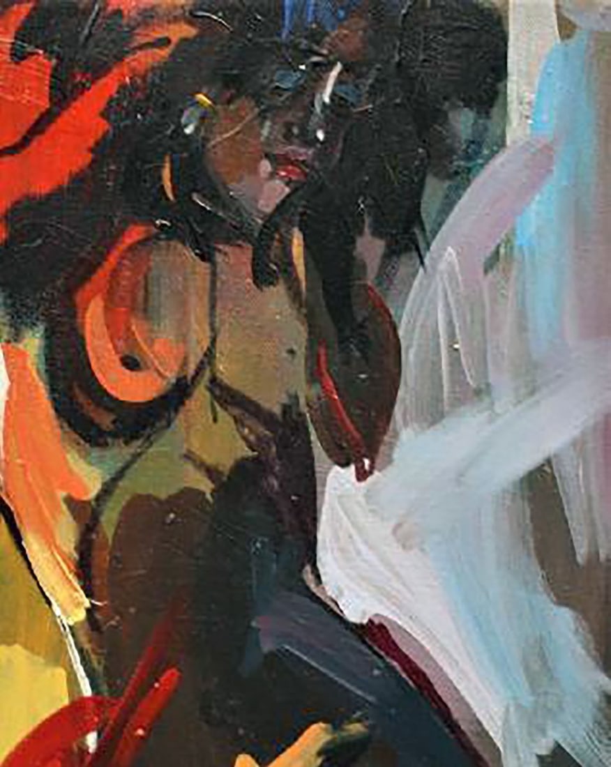 Oil painting In the warm rays Kozyar Yuri - 5