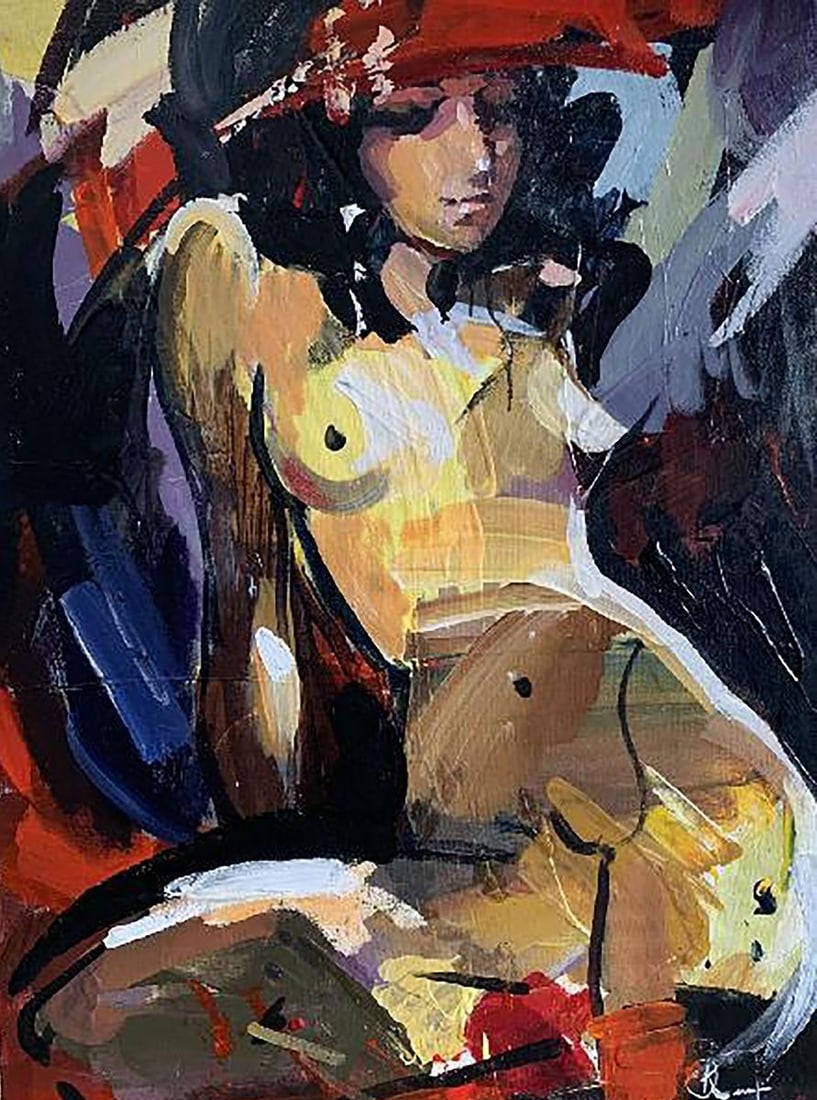 Oil painting Solar Kozyar Yuri (1 of 7)