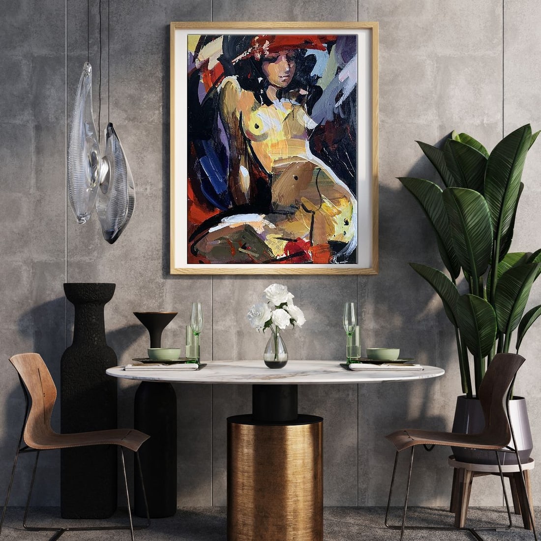 Oil painting Solar Kozyar Yuri - 2