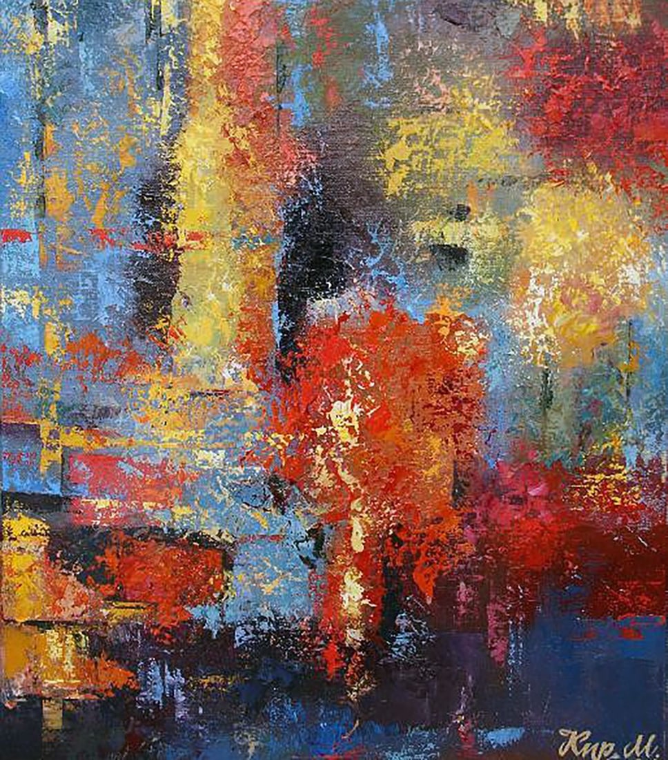 Oil painting Autumn morning Kirilenko Mikhail: Title: Oil painting Autumn morning Kirilenko Mikhail Description: No. Koz 21 *** ABOUT THIS PAINTING *** * TITLE: "Autumn morning" * ARTISTS: Kirilenko Mikhail* SIZE: 60x50 cm/'23.62x19.68 inches' * M