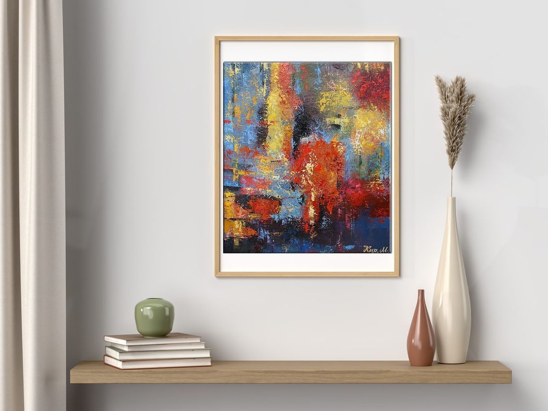 Oil painting Autumn morning Kirilenko Mikhail - 2