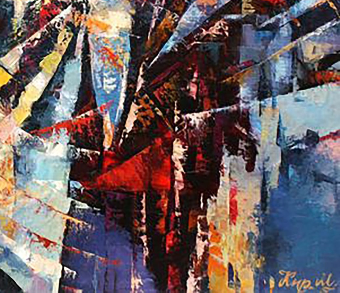 Oil painting Sun rays Kirilenko Mikhail - 7