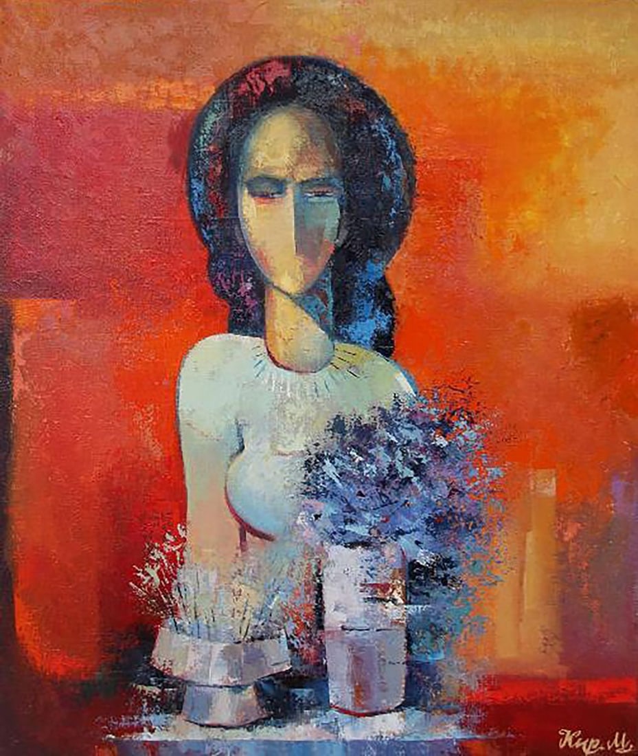 Oil painting Warm morning Kirilenko Mikhail (1 of 7)