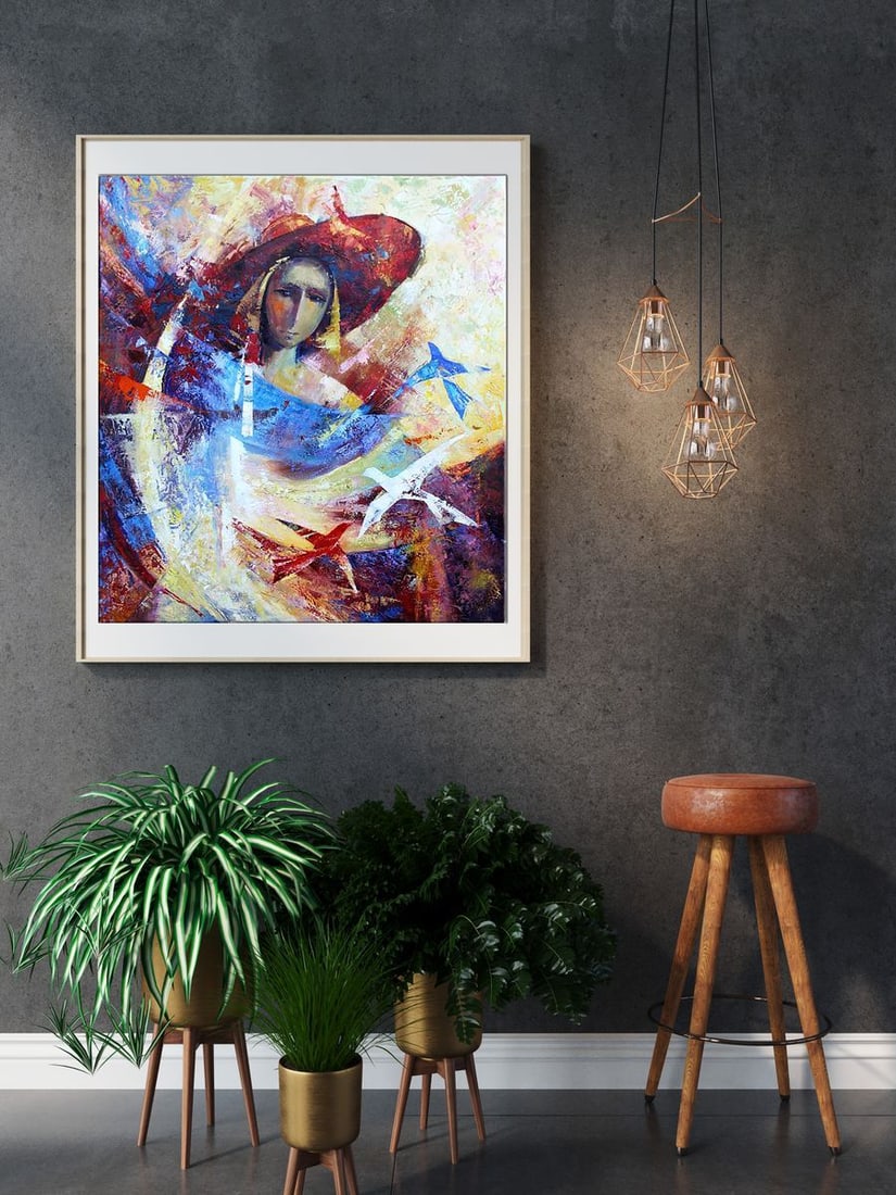 Oil painting Miss Kirilenko Ivan - 2