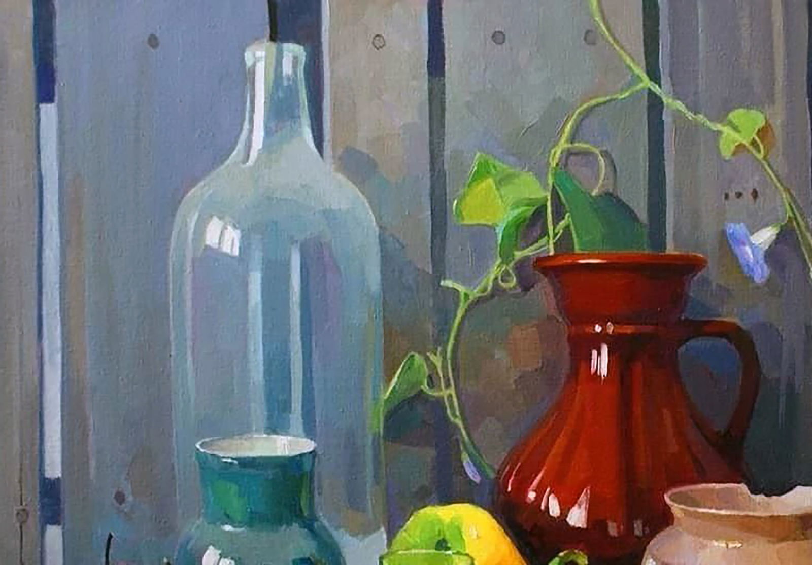 Oil painting Still life with sweet pepper Anastasia Yaroshevich - 2