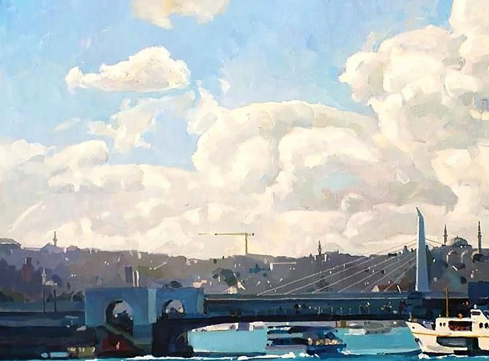 Oil painting Great day Anastasia Yaroshevich - 2