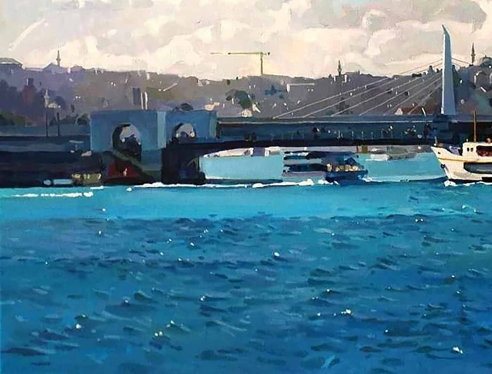 Oil painting Great day Anastasia Yaroshevich - 4