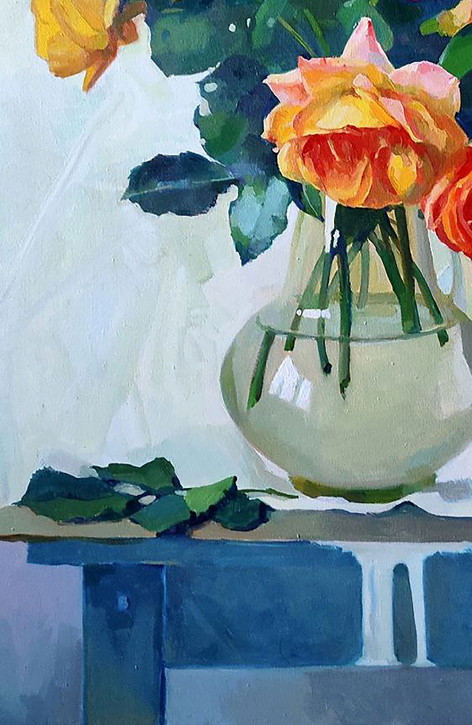 Oil painting Roses Anastasia Yaroshevich - 4