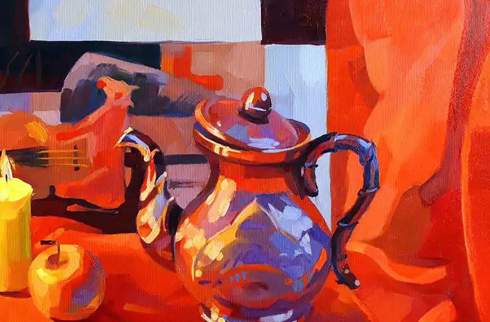 Oil painting Warm Anastasia Yaroshevich - 3