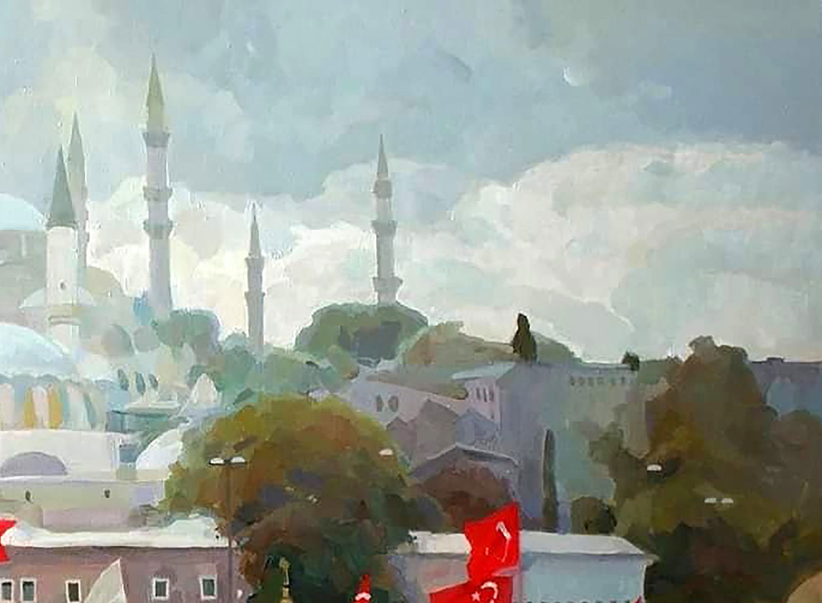 Oil painting Silver day Anastasia Yaroshevich - 3