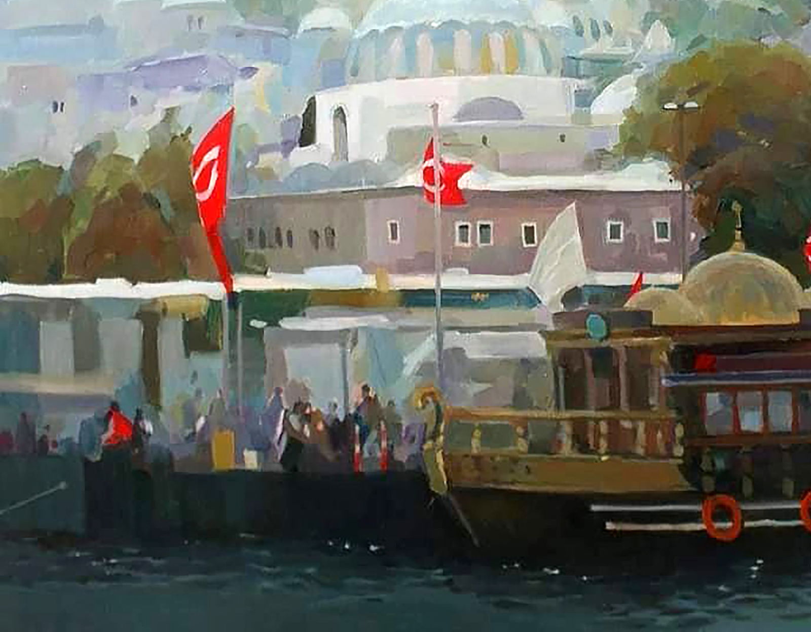 Oil painting Silver day Anastasia Yaroshevich - 4