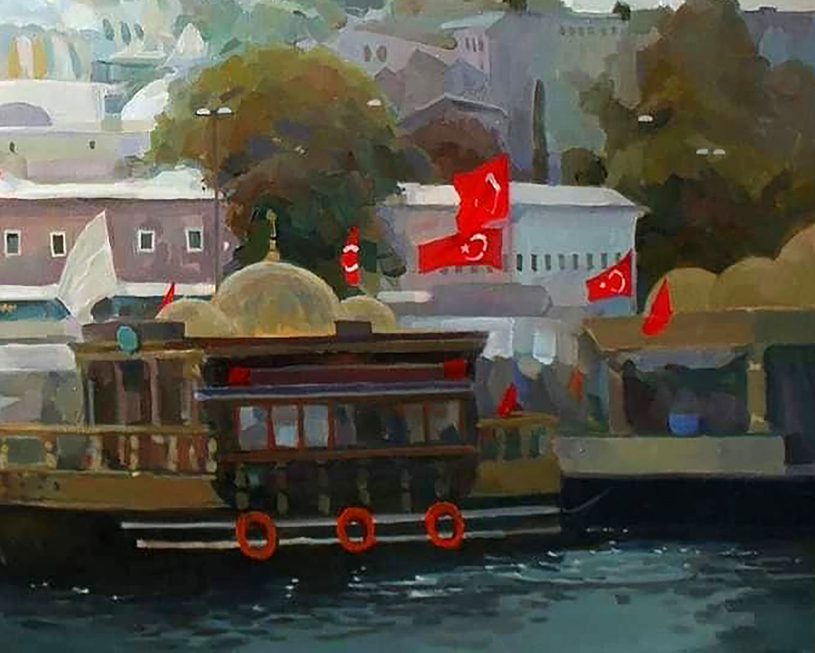 Oil painting Silver day Anastasia Yaroshevich - 5