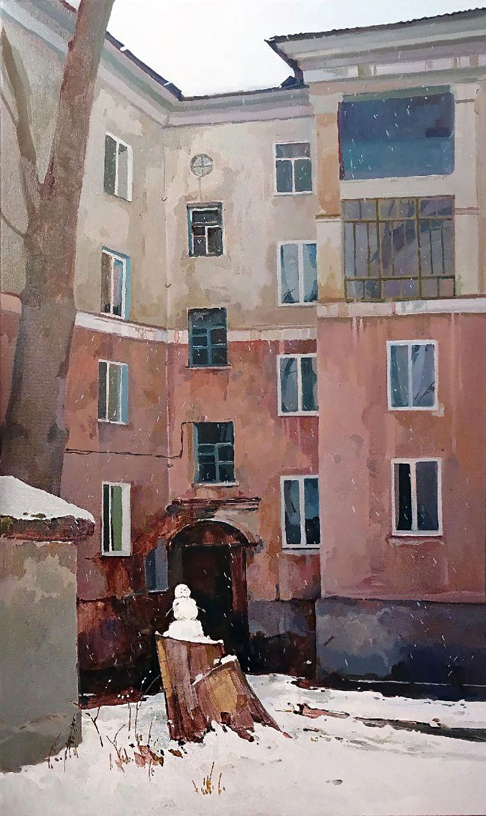 Oil painting Morning in the city Anastasia Yaroshevich: Title: Oil painting Morning in the city Anastasia Yaroshevich Description: 60YARO Painter: Anastasia Yaroshevich Size: 100x60 cm/39.37x23.62 inches Components: oil, canvas Original painting CONDITION:
