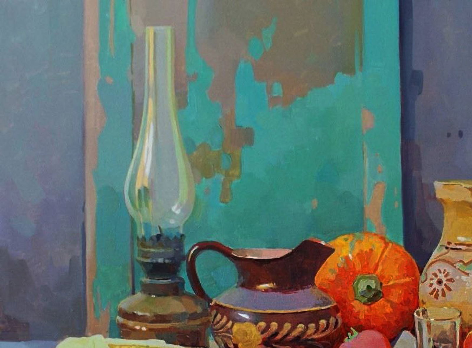 Oil painting Products on the table Anastasia Yaroshevich - 3