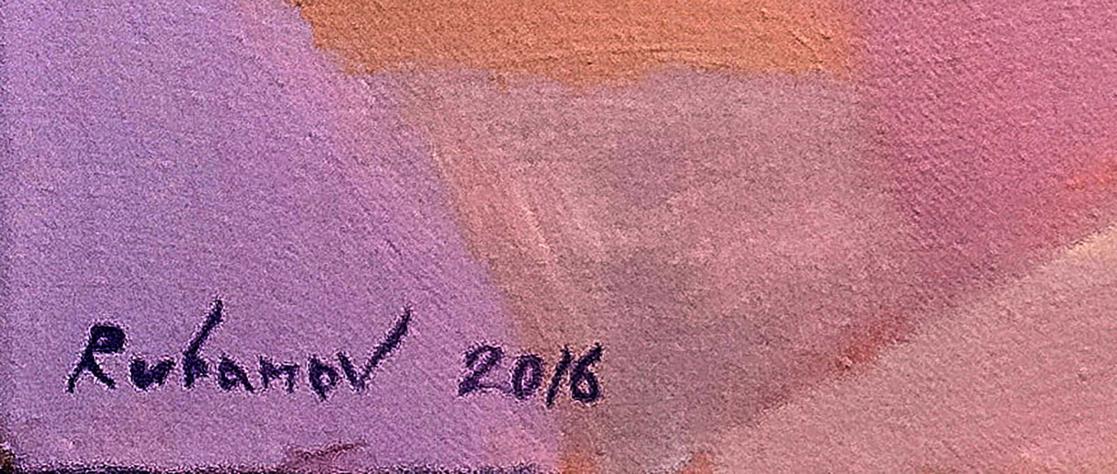 Oil painting Purple Glass of Reflection Alexey Rubanov - 4