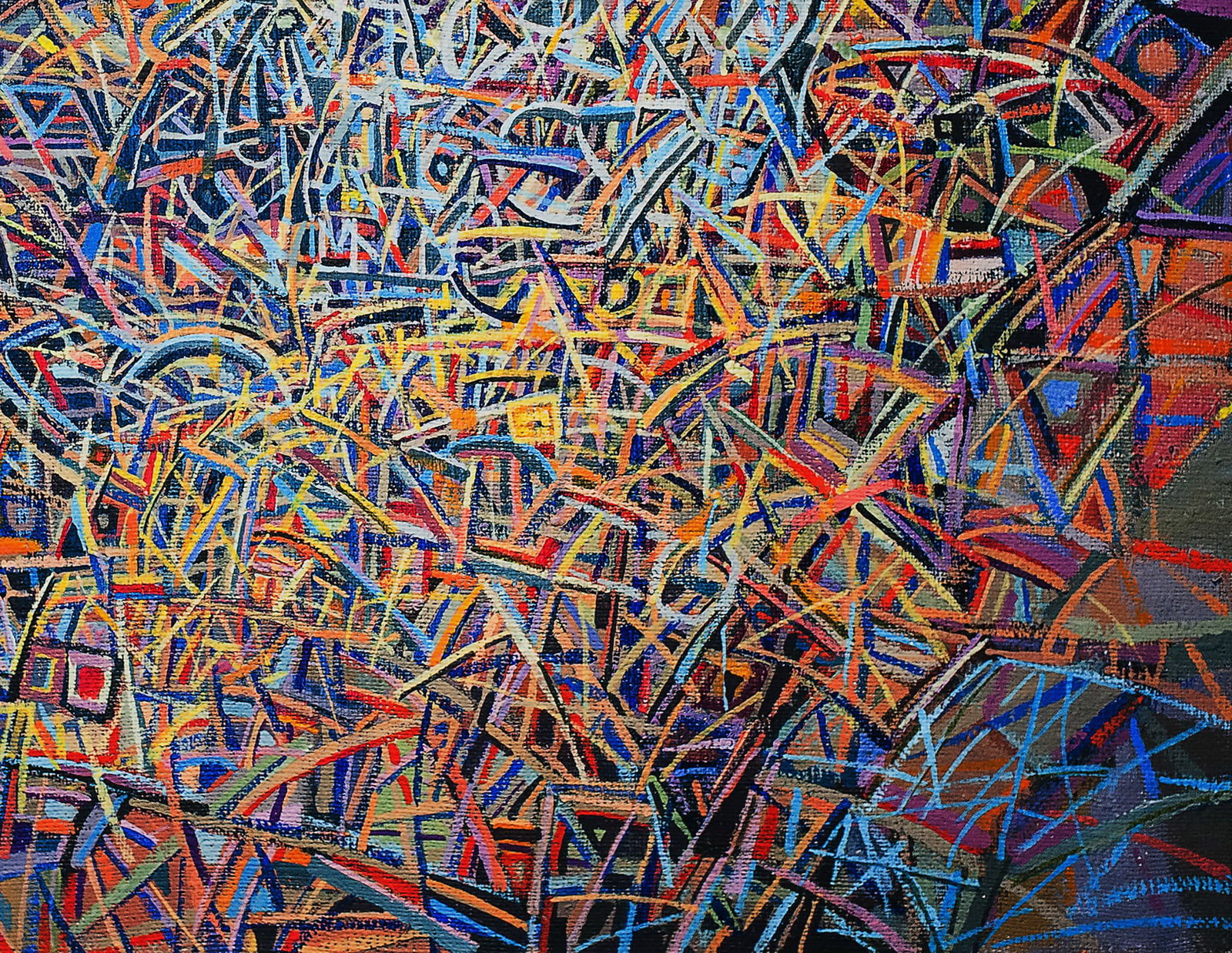 Acrylic painting The Vanity of a Tyrant Alexey Rubanov - 5