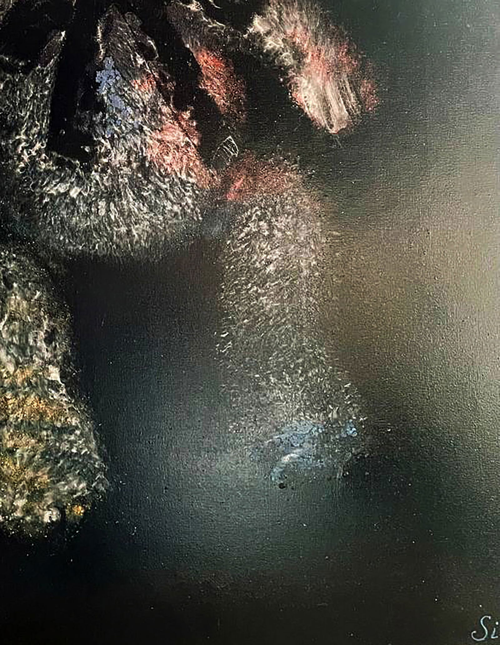 Acrylic painting Shadow of Childhood Irina Sitaylo - 4