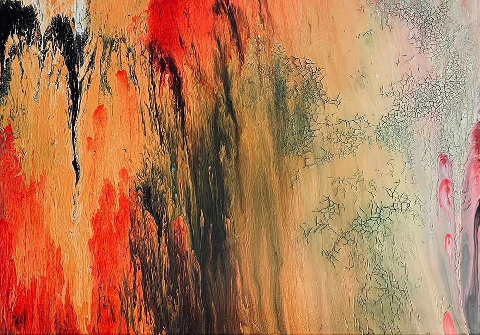 Acrylic painting A Touch of Autumn Irina Sitaylo - 5