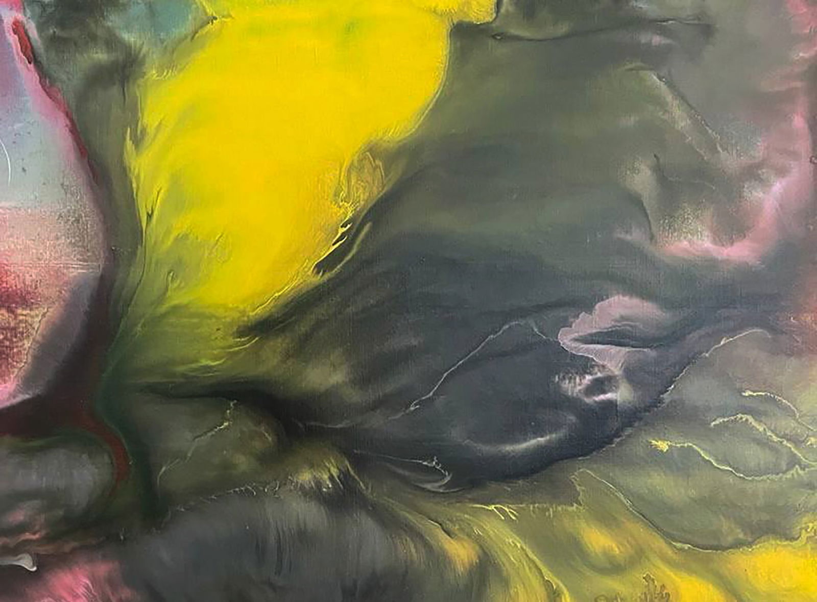 Acrylic painting Flower Storm Irina Sitaylo - 3