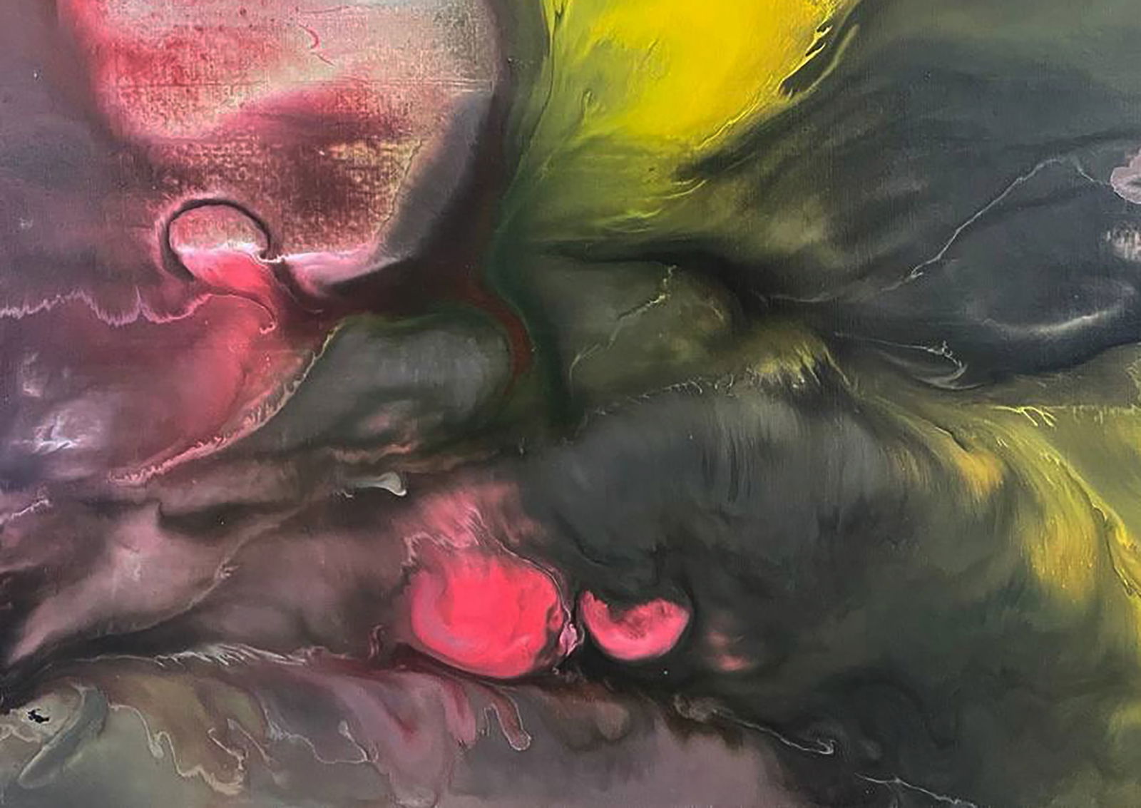 Acrylic painting Flower Storm Irina Sitaylo - 4