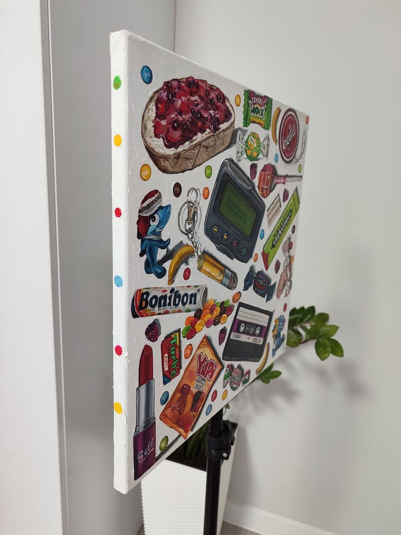 Oil painting Smells like teen spirit Oksana Sklym - 5