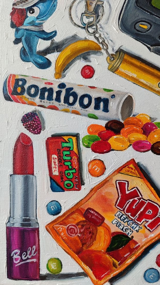 Oil painting Smells like teen spirit Oksana Sklym - 8