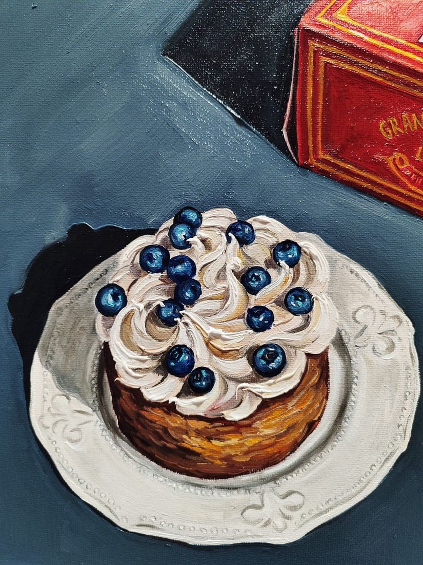 Oil painting Desert on the table Oksana Sklym - 9