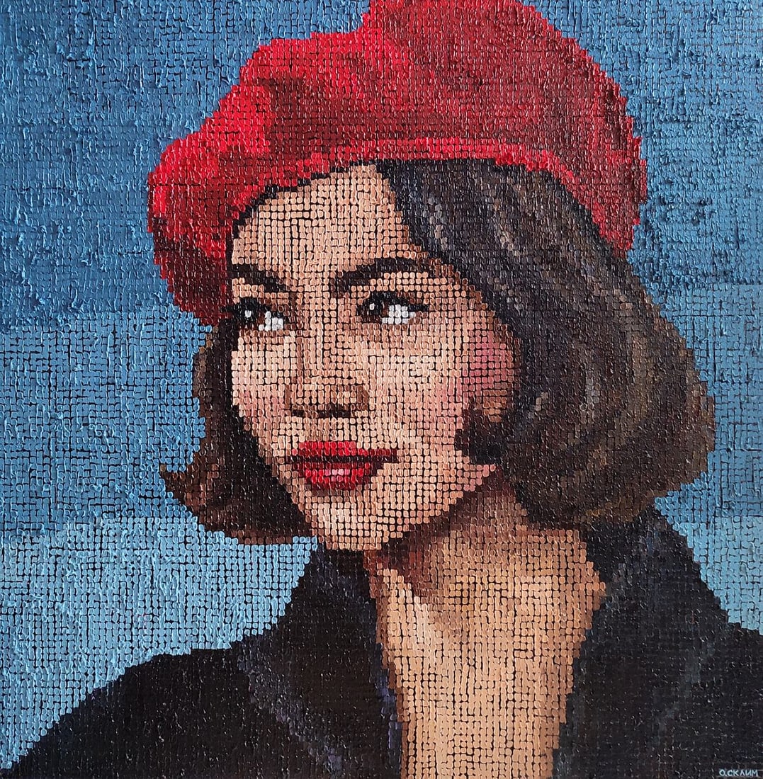 Oil painting Portrait of a young couple Oksana Sklym - 3